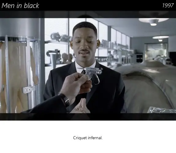 Vignette : Men in black